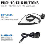Can-Am Maverick R Complete Communication Kit with Rocker Switch Intercom and 2-Way Radio