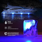Xprite 6PC Z-Force Remote Control RGB LED Rock Lights