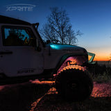 Xprite 8PC Z-Force Remote Control RGB LED Rock Lights