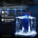 Xprite 8PC Victory Series Remote Control RGB LED Rock Lights