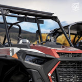 Xprite 17.5" Convex Rear Wide View Tempered Glass Mirror for UTVs with 1.75" Roll Bars