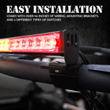 Xprite RZ Series 30" Offroad Rear Chase LED Strobe Light bar - RYBYR