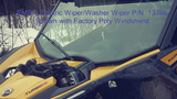 Can-Am Maverick X3 Electric Wiper and Washer Kit (Lower Mount)