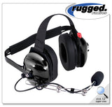 H42 Black 2-Way Radio Headset