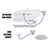 Ground Strap Kit for Antenna, Radio, and Intercom