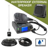 Adventure Radio Kit - GMR25 Waterproof GMRS Mobile Radio Kit and External Speaker