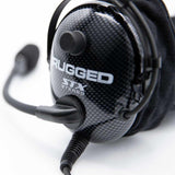 H22 STX STEREO Over The Head (OTH) Headset for Stereo Intercoms - Carbon Fiber