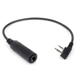 OFFROAD Headset / Helmet Adapter Cable to Rugged and Kenwood Handheld Radios