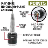 45-Watt Complete GMRS Mobile Radio Kit