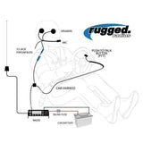Single Seat Kit with Digital Radio - Helmet Kit