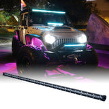 Xprite Aquatic Series 44" Single Row 210W LED Light Bar with Blue Backlight