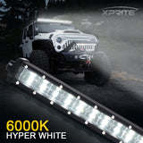 Xprite Sunrise Series 42" Double Row LED Light Bar with Amber Backlight