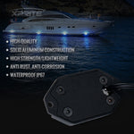 Xprite Victory Series 8PC Bluetooth Multi-Color RGB LED Rock Lights