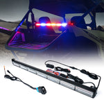 Xprite LZ Series 30" Offroad Rear Chase COB LED Strobe Light Bar - RBYBR