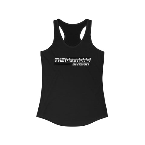 The Offroad Division Logo Women's Racerback Tank