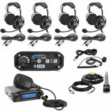 4 Person - 696 Gen1 Complete Communication Intercom System - with Ultimate Headsets