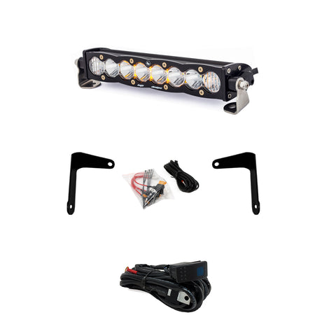 Can-Am X3, Shock Mount Kit w/10in S8 Light Bar, Clear