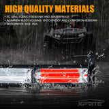 Xprite LZ Series 30" Offroad Rear Chase COB LED Strobe Light Bar - RBYBR