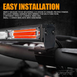 Xprite LZ Series 30" Offroad Rear Chase COB LED Strobe Light Bar - RBYBR