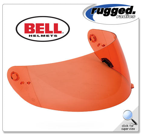 BELL Orange Qualifier Helmet Replacement Shield