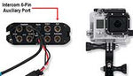 7' Intercom Audio Record Cable - Capture Intercom Audio on your GoPro or Video Camera
