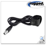 HD Straight Cord Velcro PTT for Rugged Radios Intercoms