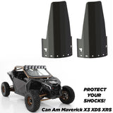 Can-Am Maverick X3 XDS XRS Shock Guards Aluminum CNC Cut