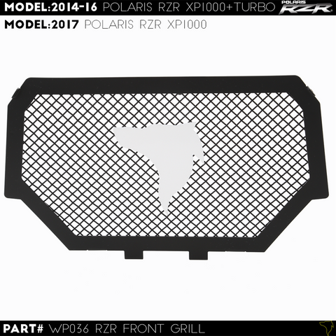 Polaris RZR XP1000 Front Grill Wolfpack Head 2014-2019 Non Turbo