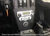Intercom and RM25R-WP Waterproof Radio Mount for Can-Am X3