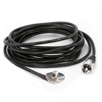 15' Ft. Antenna Coax Cable with 3/8" NMO Mount