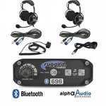2 Person - RRP696 Gen1 Bluetooth Intercom System with AlphaBass Headsets