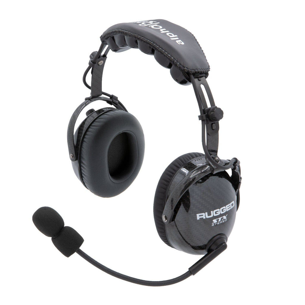 Alpha R Intercoms AlphaBass STX STEREO Over The Head (OTH) Headset for Stereo Intercoms ...
