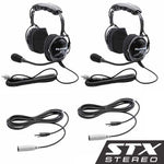 Expand to 4 Place with Over The Head STX STEREO Headsets