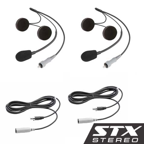 Expand to 4 Place with STX STEREO Alpha Audio Helmet Kits