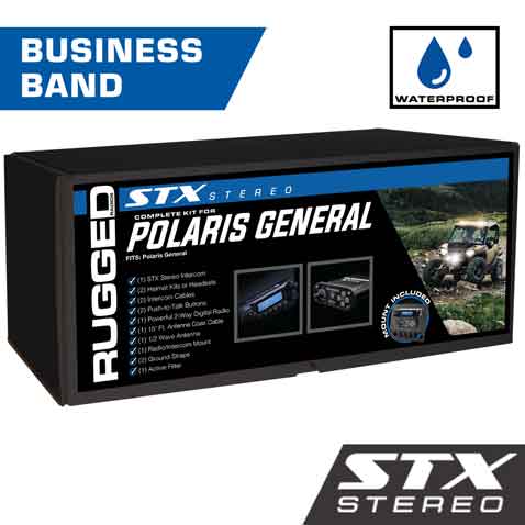 Polaris General STX STEREO Complete UTV Communication Kit
