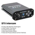Can Am Maverick Commander STX STEREO Complete UTV Communication Intercom and Radio Kit with Glove Box Mount