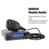 POWERHOUSE 45-Watt GMRS Radio - Can-Am X3 STX STEREO Complete UTV Communication Intercom and Radio Kit with Top Mount