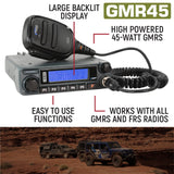 45-Watt Complete GMRS Mobile Radio Kit