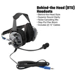 Single Seat Kit with Digital Radio - Behind the Head H42 Headset