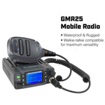 Waterproof GMRS Radio - Can-AM X3 Complete UTV Communication Intercom Kit with Top Mount
